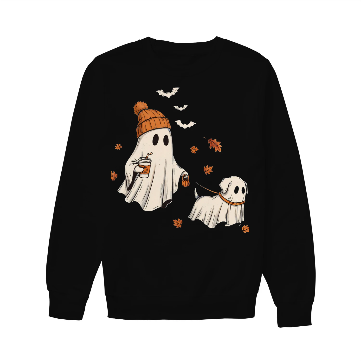 De Herfst Hondenwandeling Sweatshirt