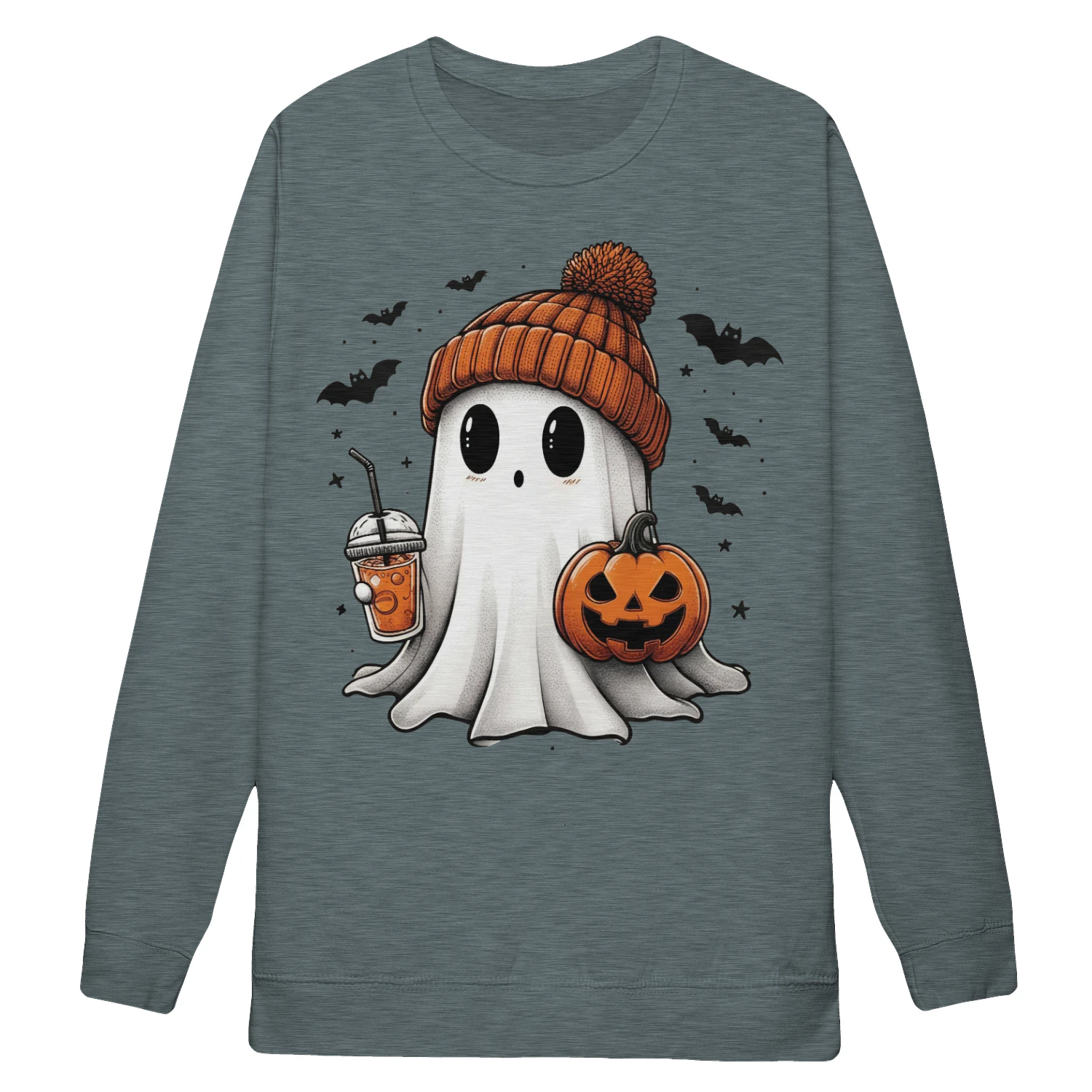 De Pumpkin Spice Ghost Sweatshirt