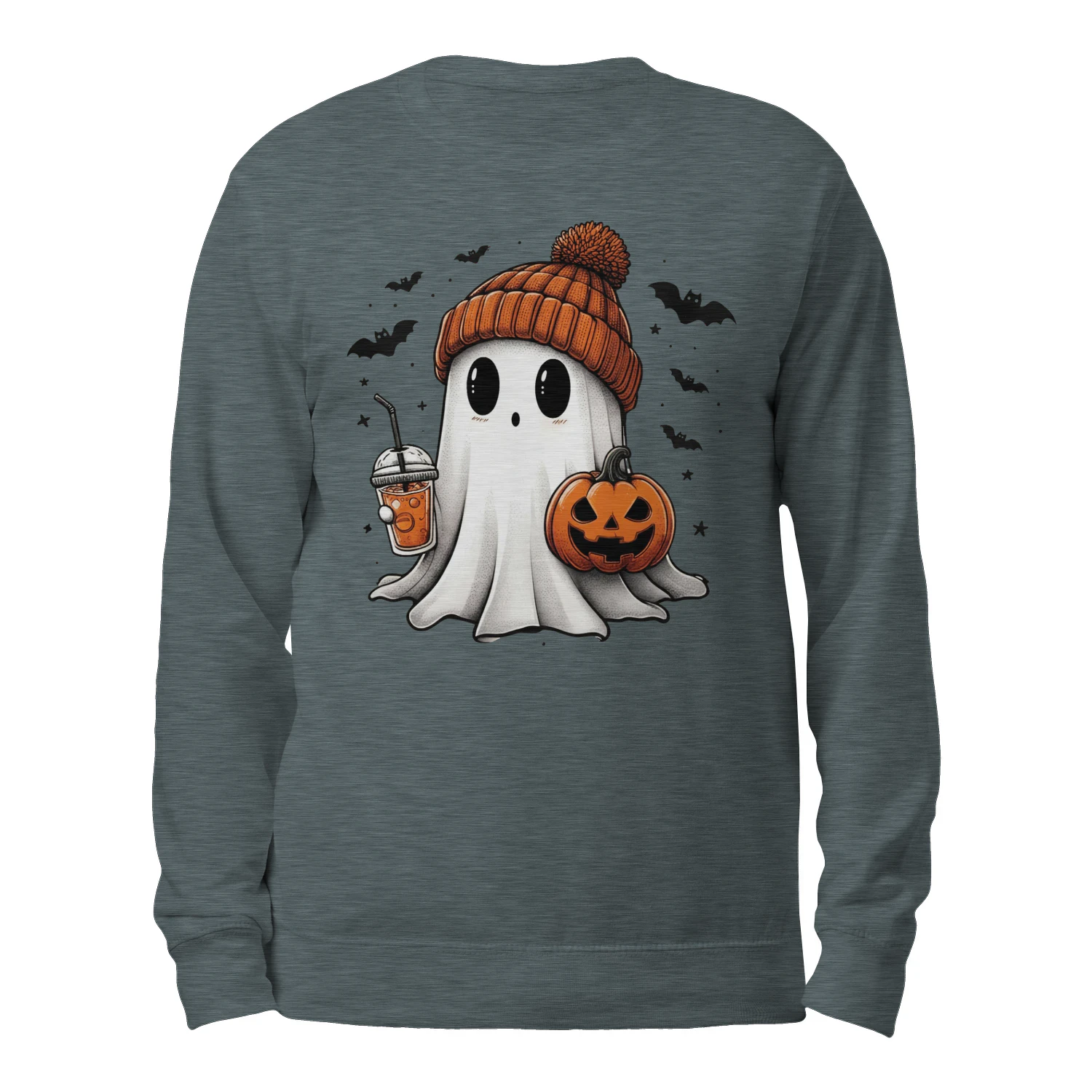 De Pumpkin Spice Ghost Sweatshirt