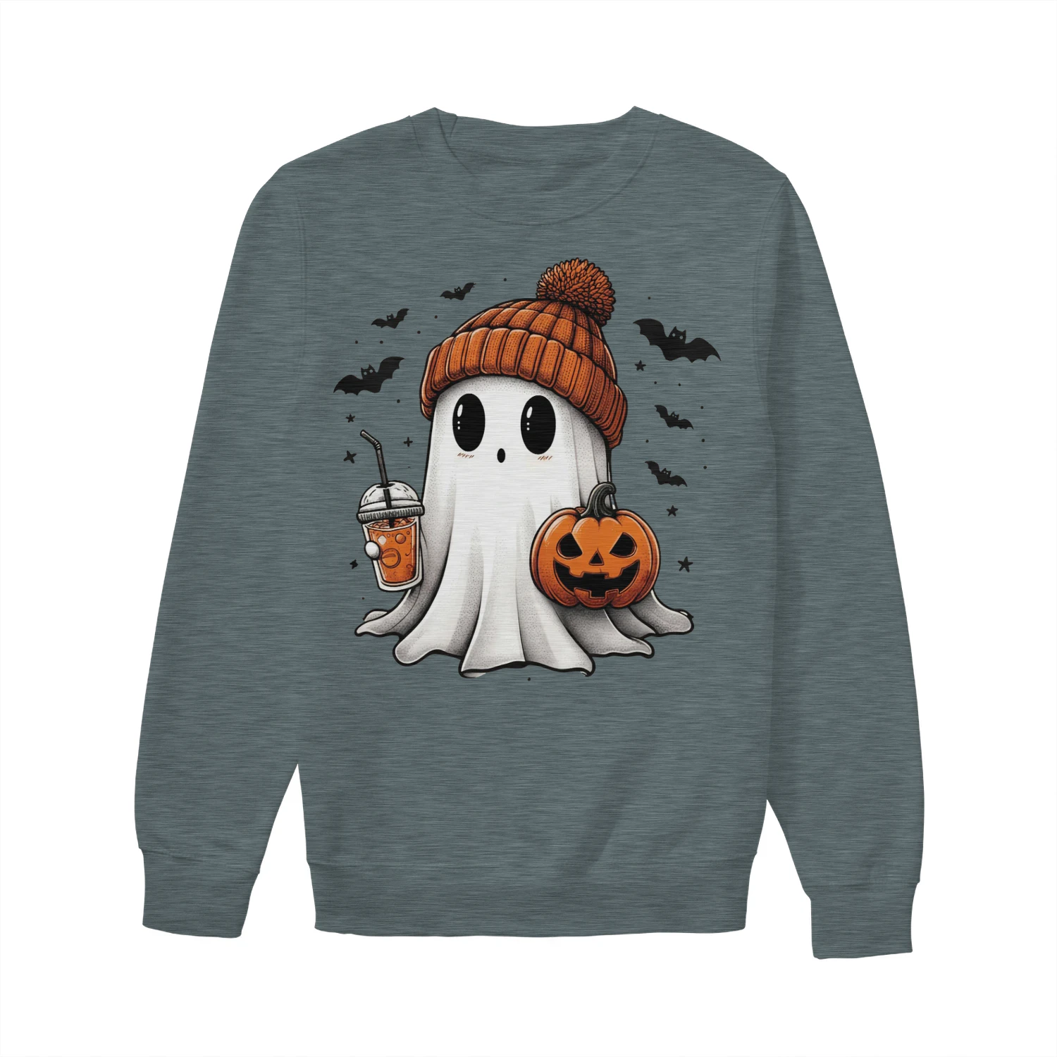 De Pumpkin Spice Ghost Sweatshirt
