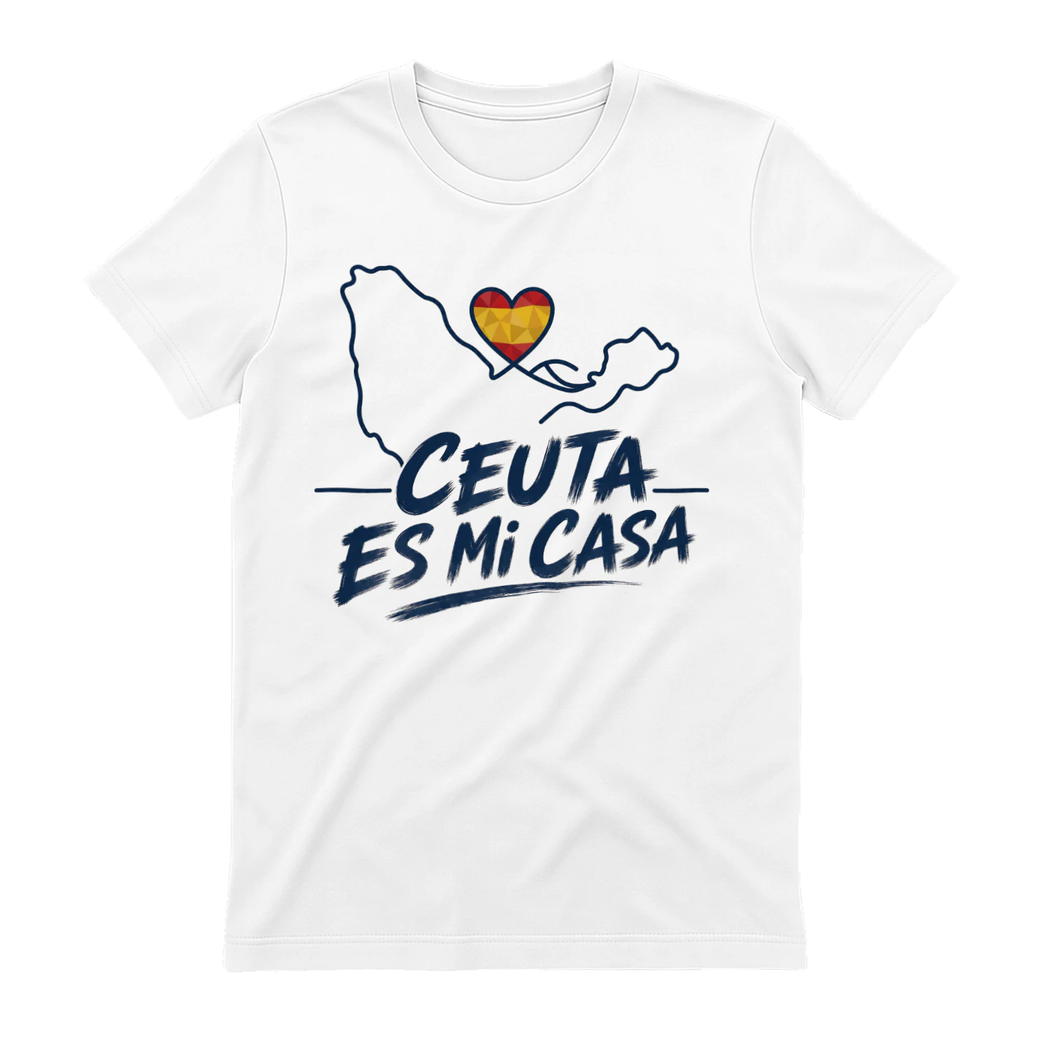 Camiseta Edición Especial: "Ceuta Es Mi Casa" – Orgullo y Apoyo