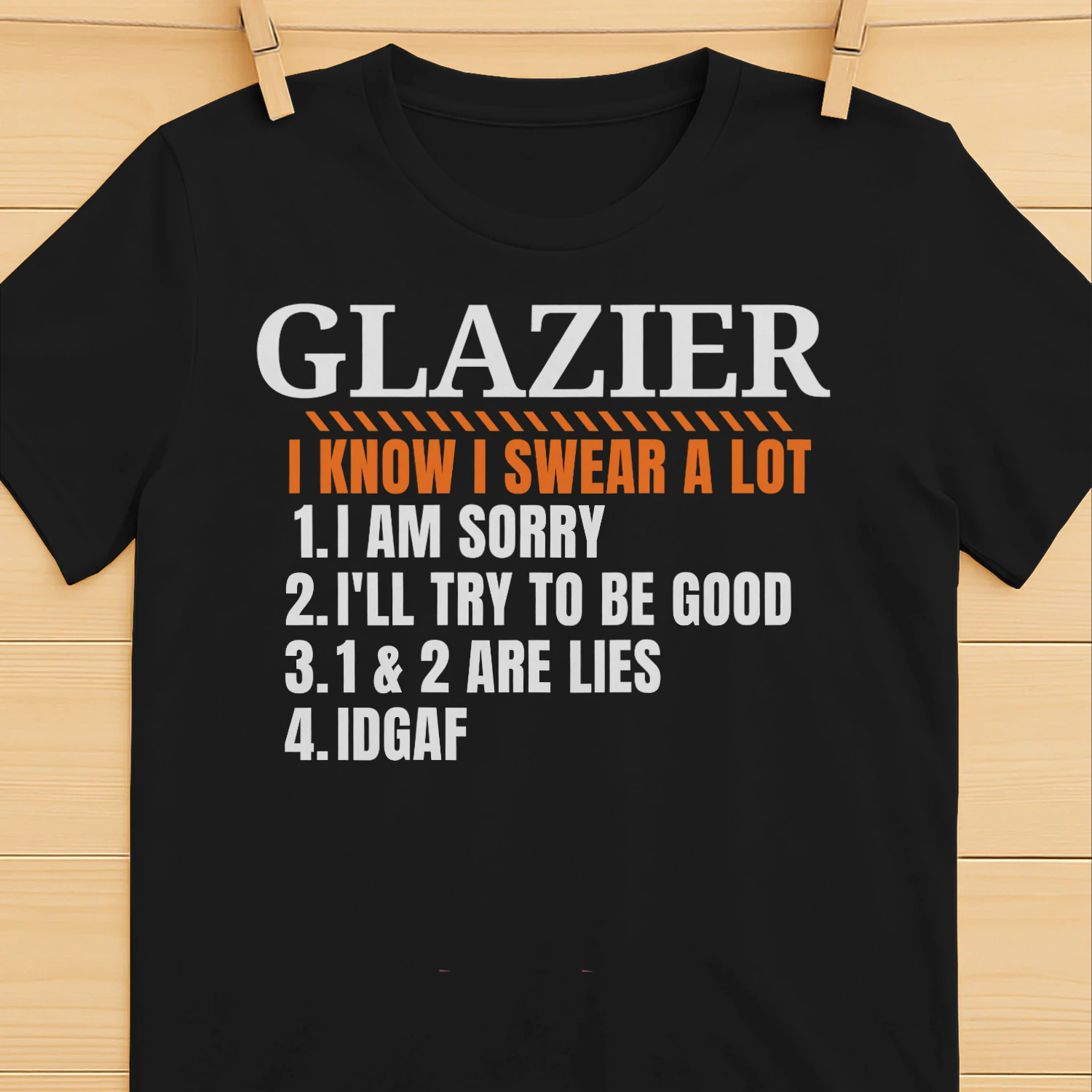 GLAZIER - I KNOW I SWEAR A LOT