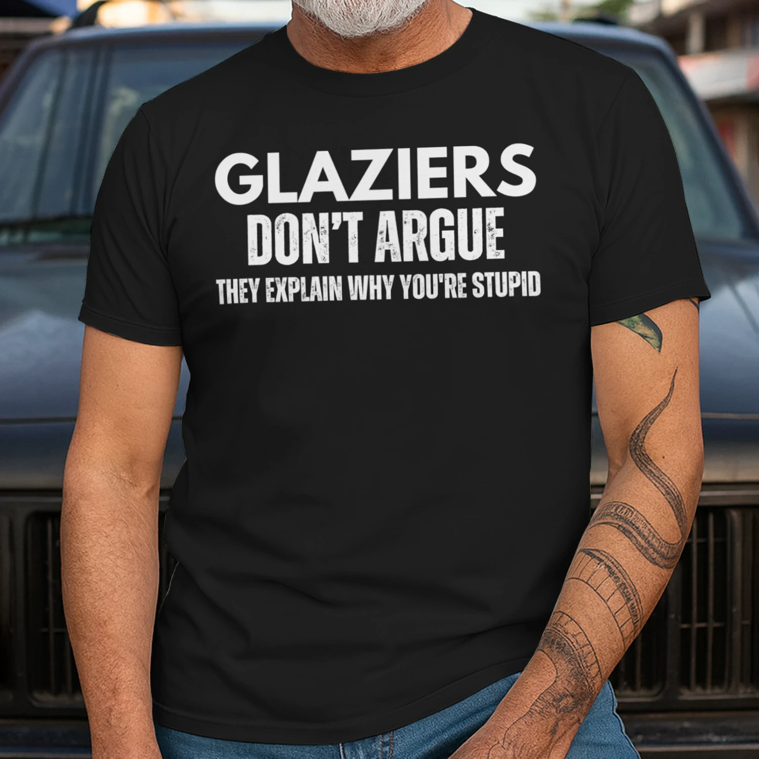 GLAZIERS DONT ARGUE