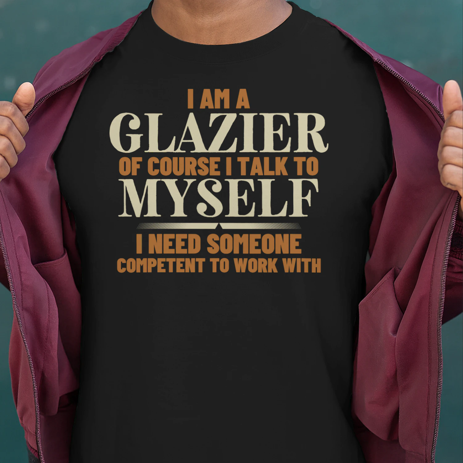 GLAZIER - OF COURSE I TALK TO MYSELF