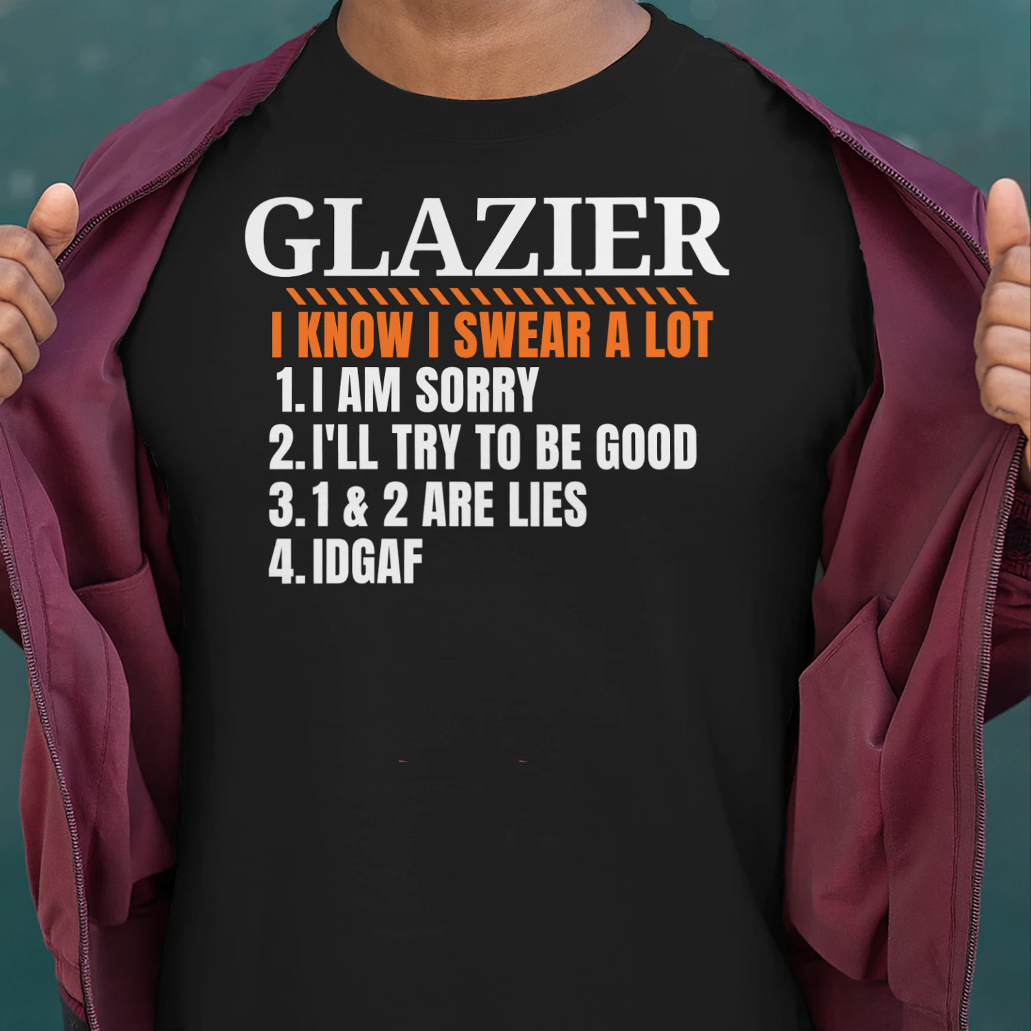 GLAZIER - I KNOW I SWEAR A LOT