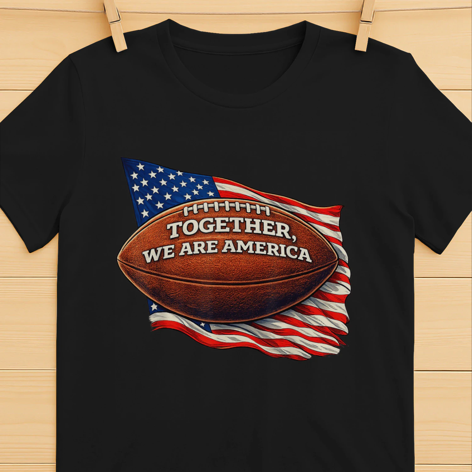 Together We Are America, Patriotic Design, USA Pride Graphic