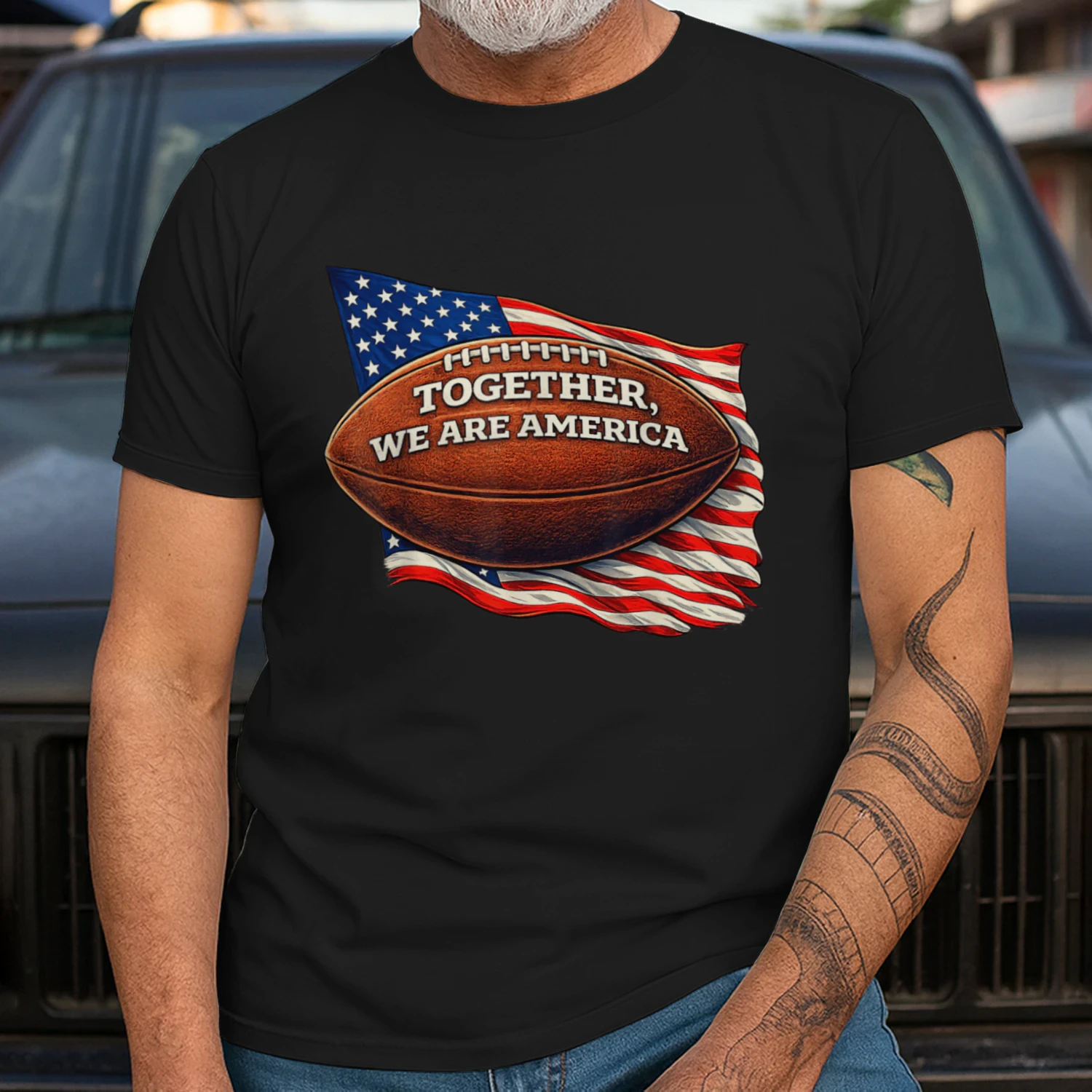 Together We Are America, Patriotic Design, USA Pride Graphic