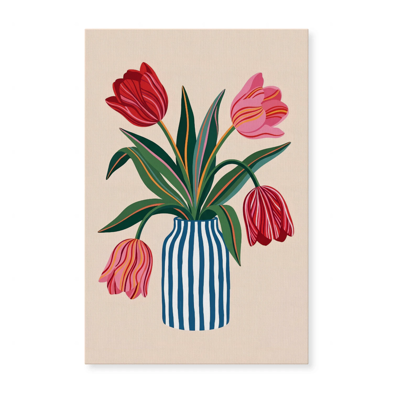 Tulip Bouquet Wall Art