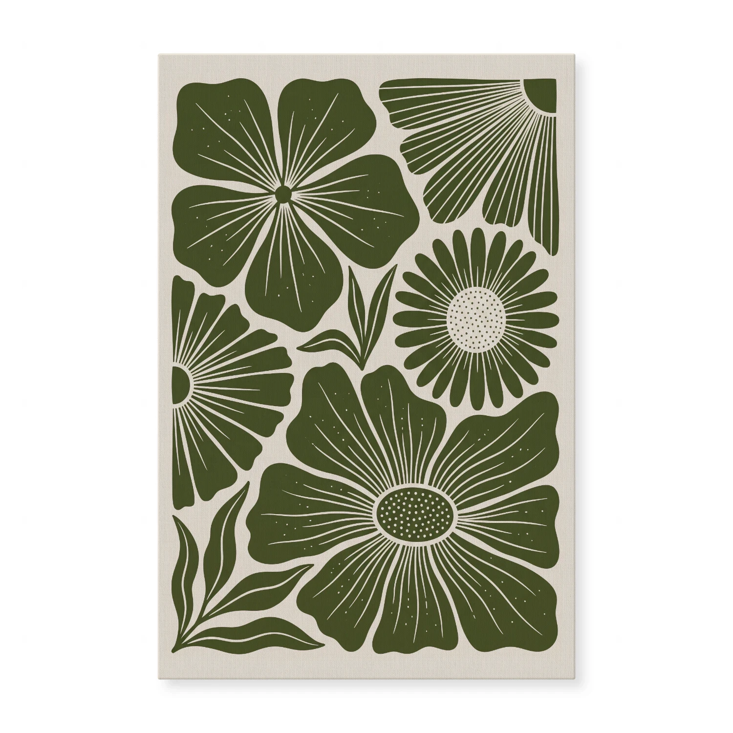 Flowers & Leaves Wall Art
