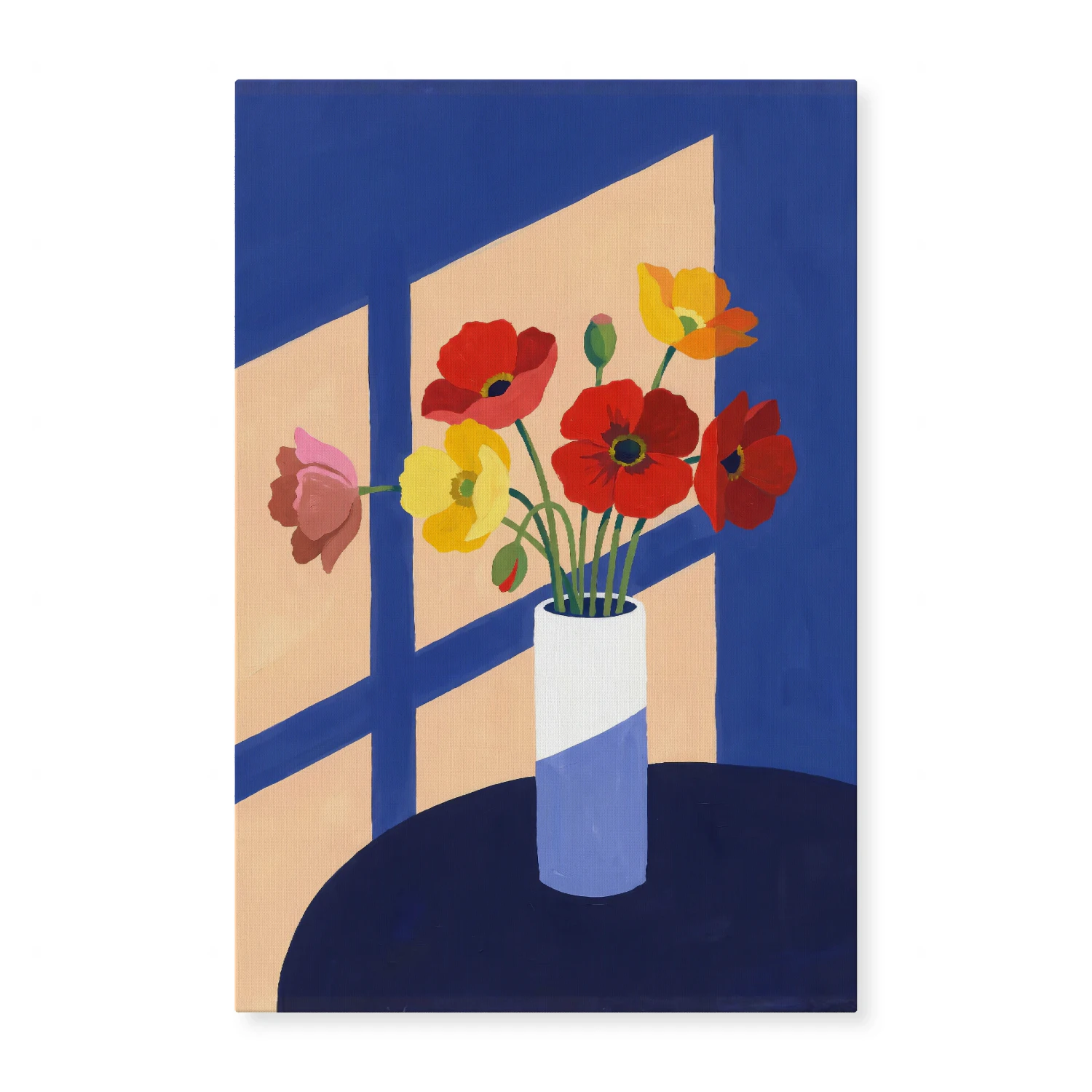 Poppies Bouquet Wall Art