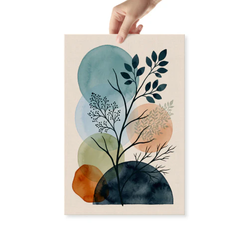 Geometric Branches & Leaves
