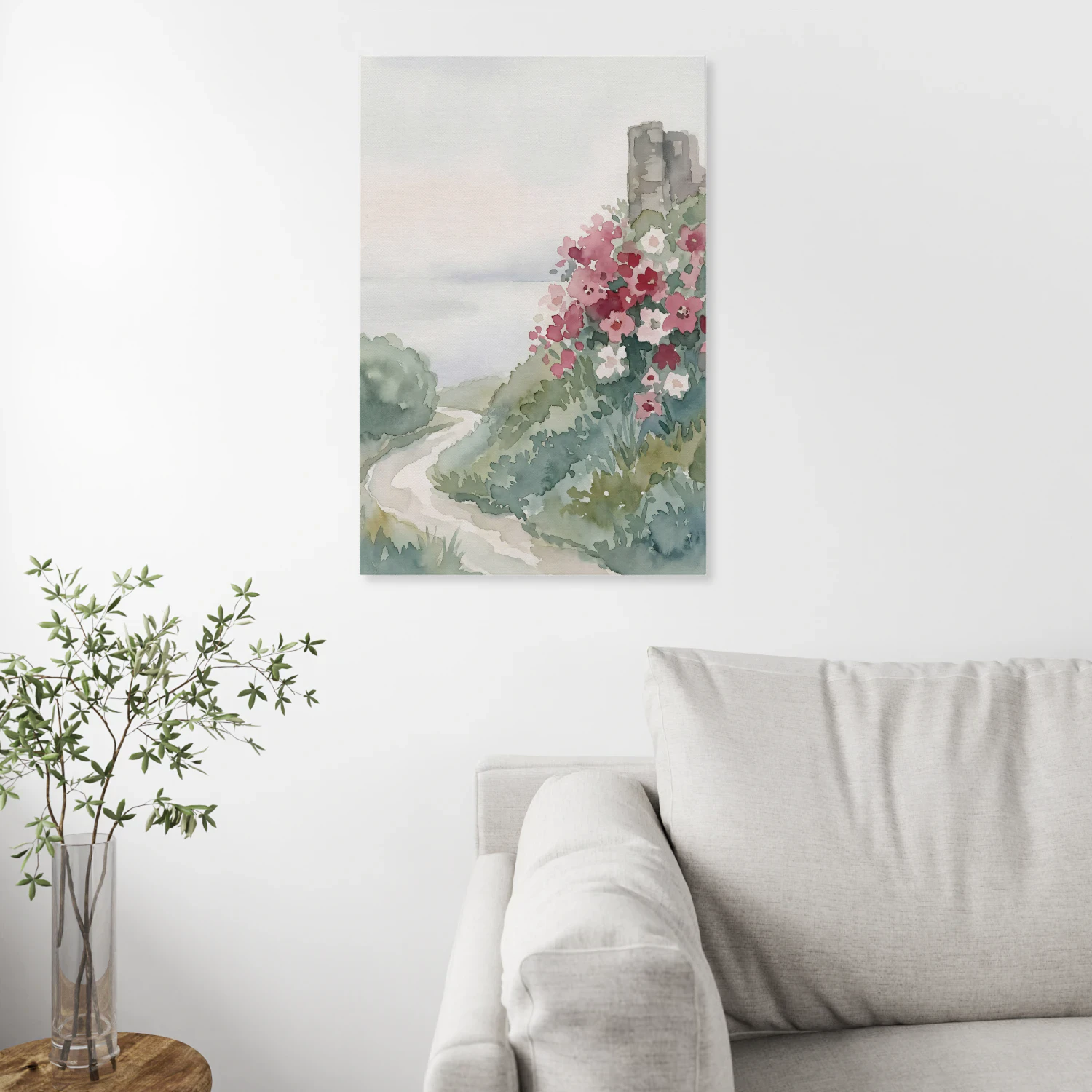 Hillside Foliage Wall Art