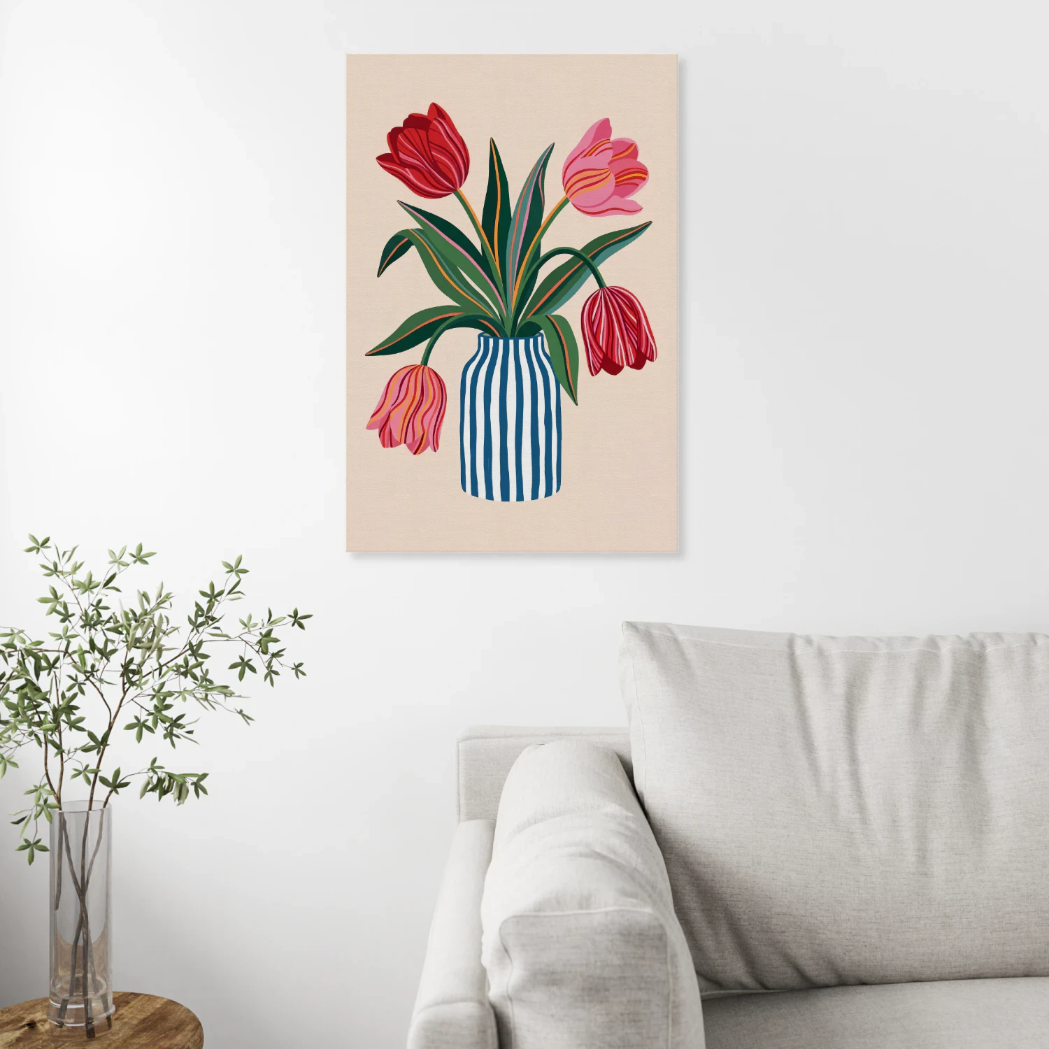 Tulip Bouquet Wall Art
