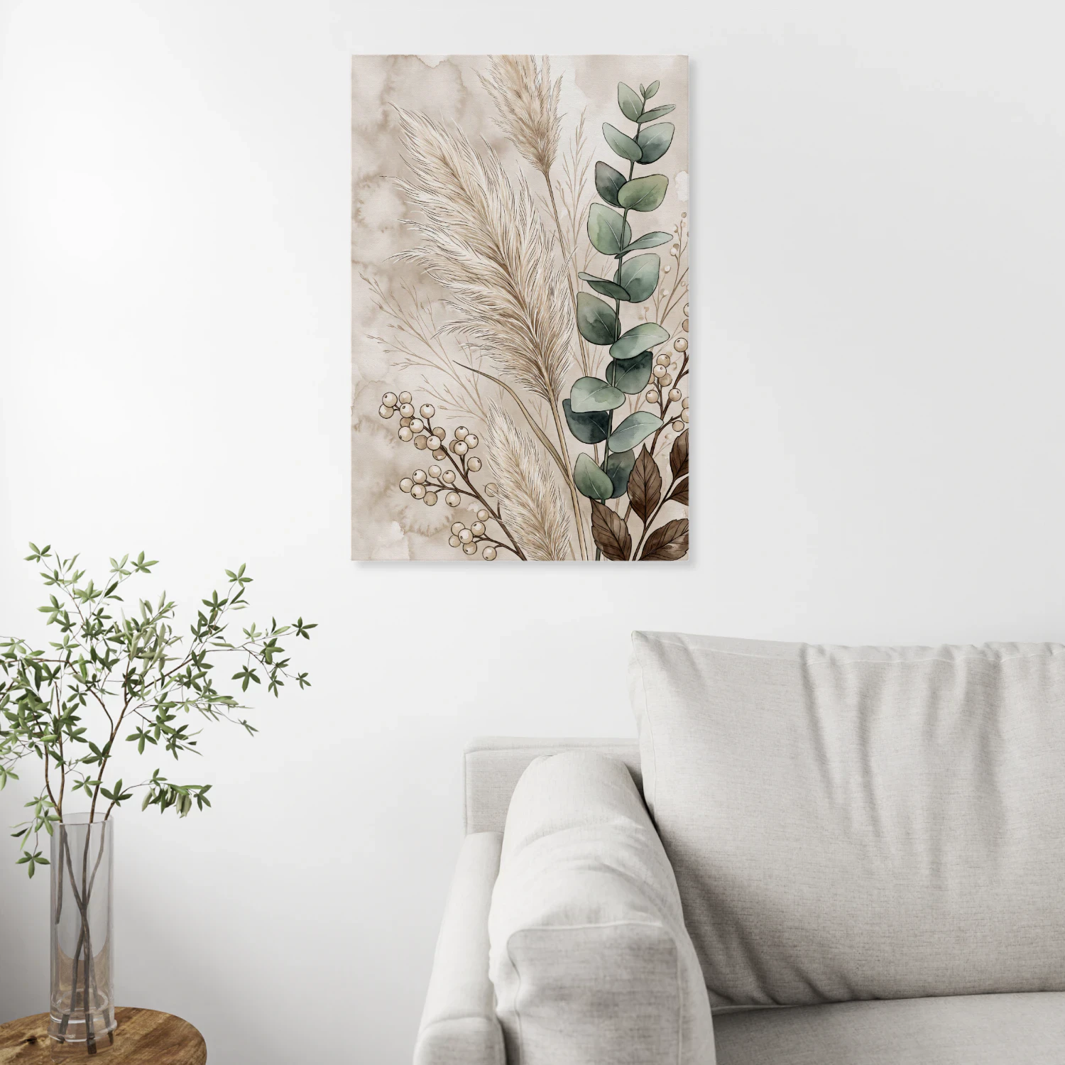 Dried Flora Bouquet Wall Art