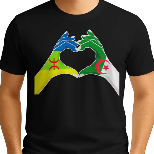 Algerie in My Heart – Amazigh T-Shirt.
