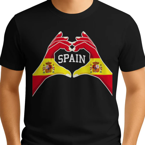Camiseta Corazón de España