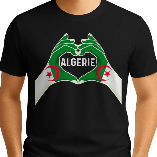 Algeria in My Heart – T-Shirt