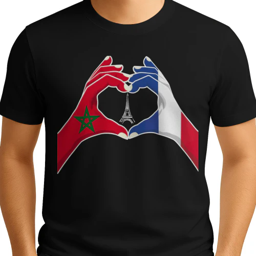 Morocco in My Heart – France T-Shirt