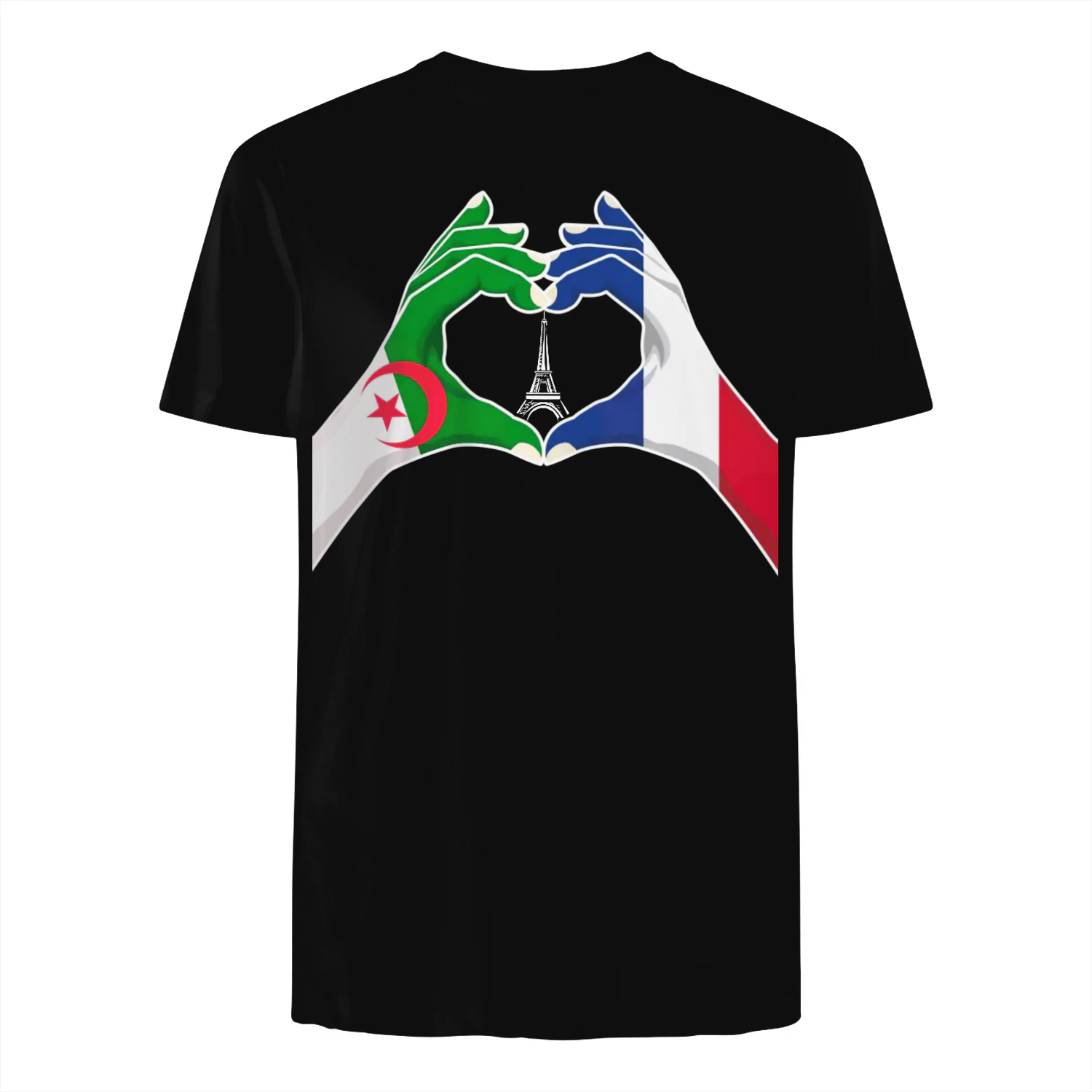 France & Algeria in My Heart T-Shirt