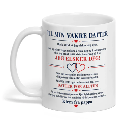 NO - til vakre datter