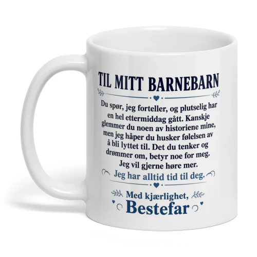 NO - Gift For Barnebarn - M006