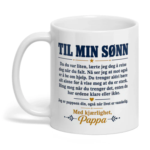 NO - Gift For Sønn - M003