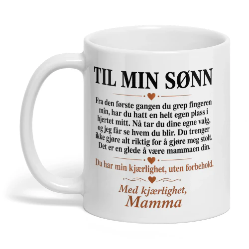NO - Gift For Sønn - M001