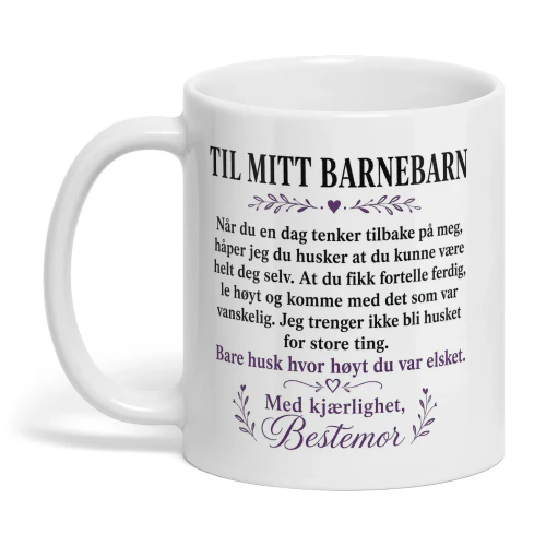 NO - Gift For Barnebarn - M019