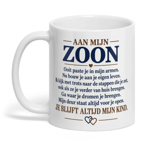 NL - Cadeau voor Zoon - 50