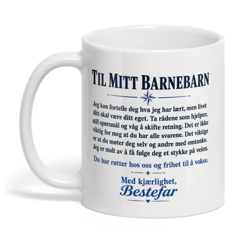 NO - Gift For Barnebarn - M026