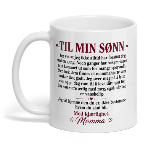 NO - Gift For Sønn - M021