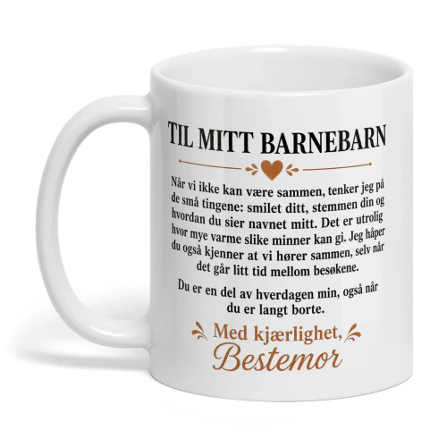 NO - Gift For Barnebarn - M027