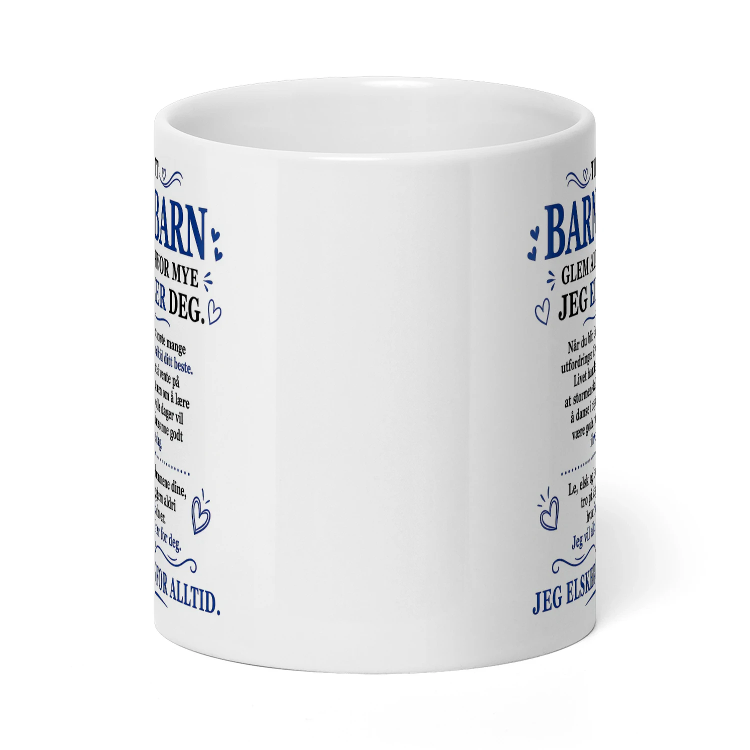 Til Mitt Barnebarn – En Uforglemmelig Gave! 💙☕
