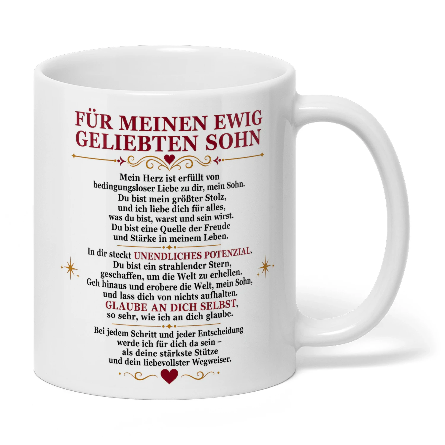 Für deinen Sohn – Ein Geschenk voller Liebe ❤️✨