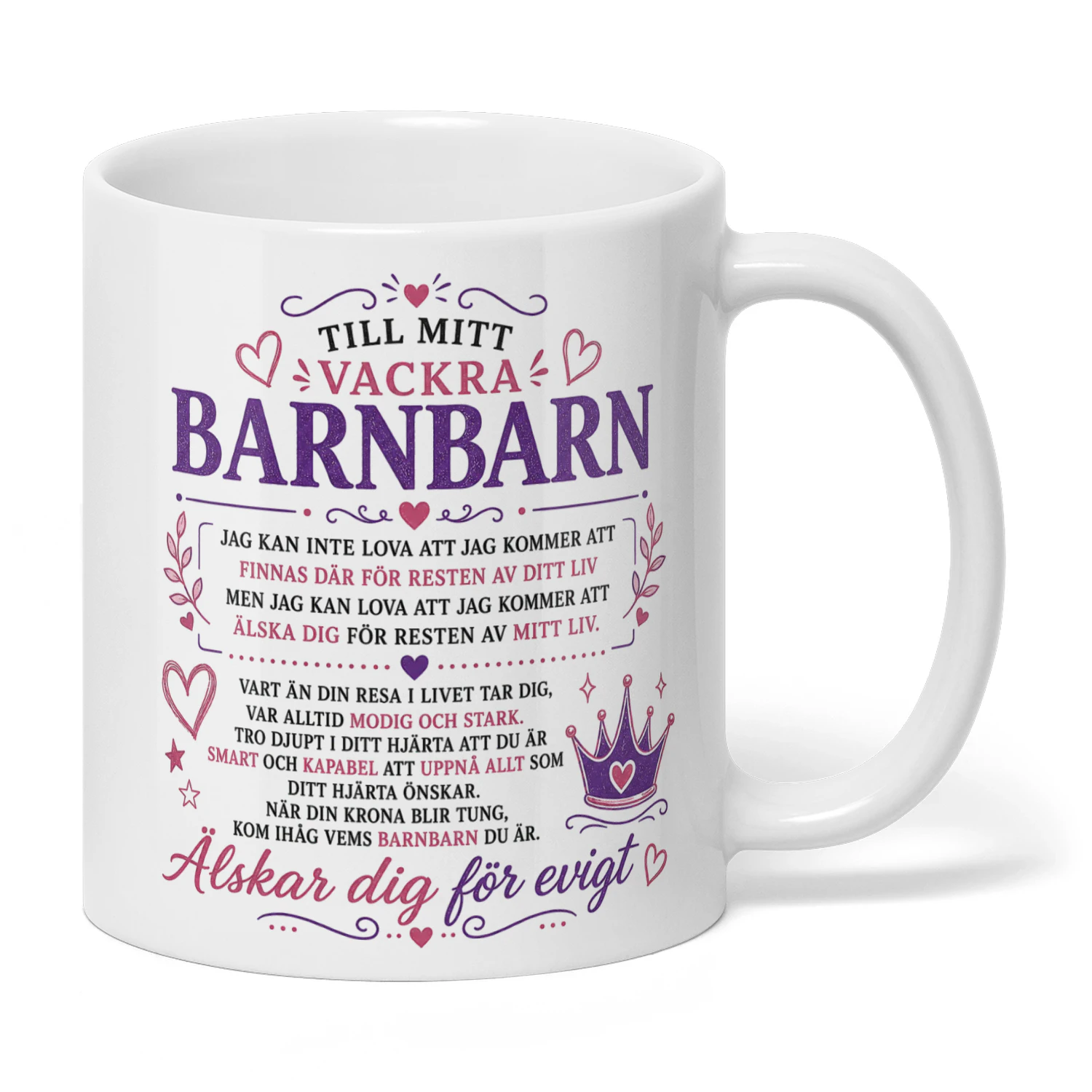 Till Mitt Vackra Barnbarn 