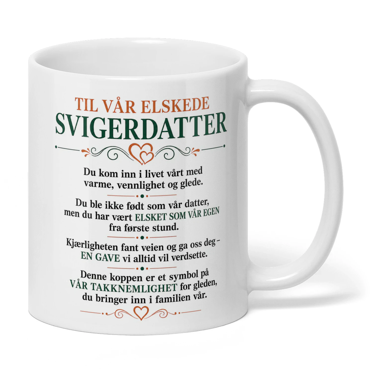 TIL VÅR ELSKEDE SVIGERDATTER ❤️✨