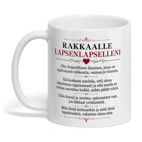 FI - Lapsenlapselleni Gift