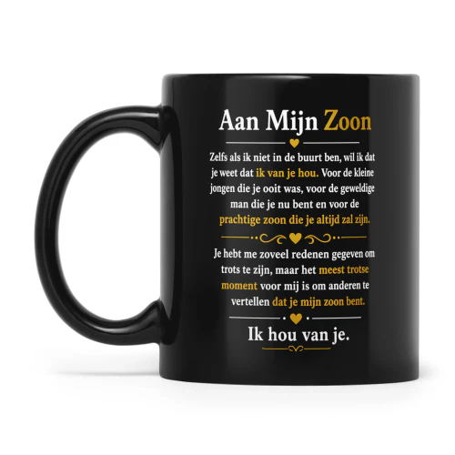 Son Black Mug