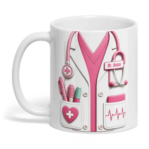Dr. Pink Mug