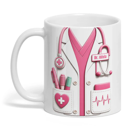 Dr. Pink Mug