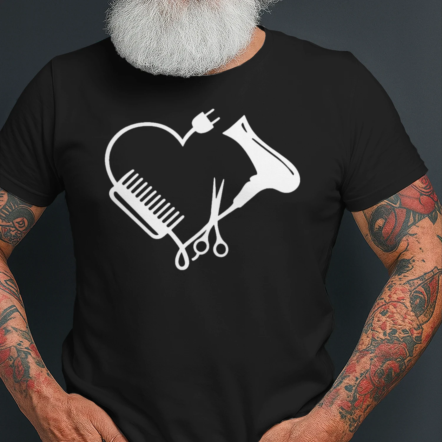 Frisör hjärta T'Shirt