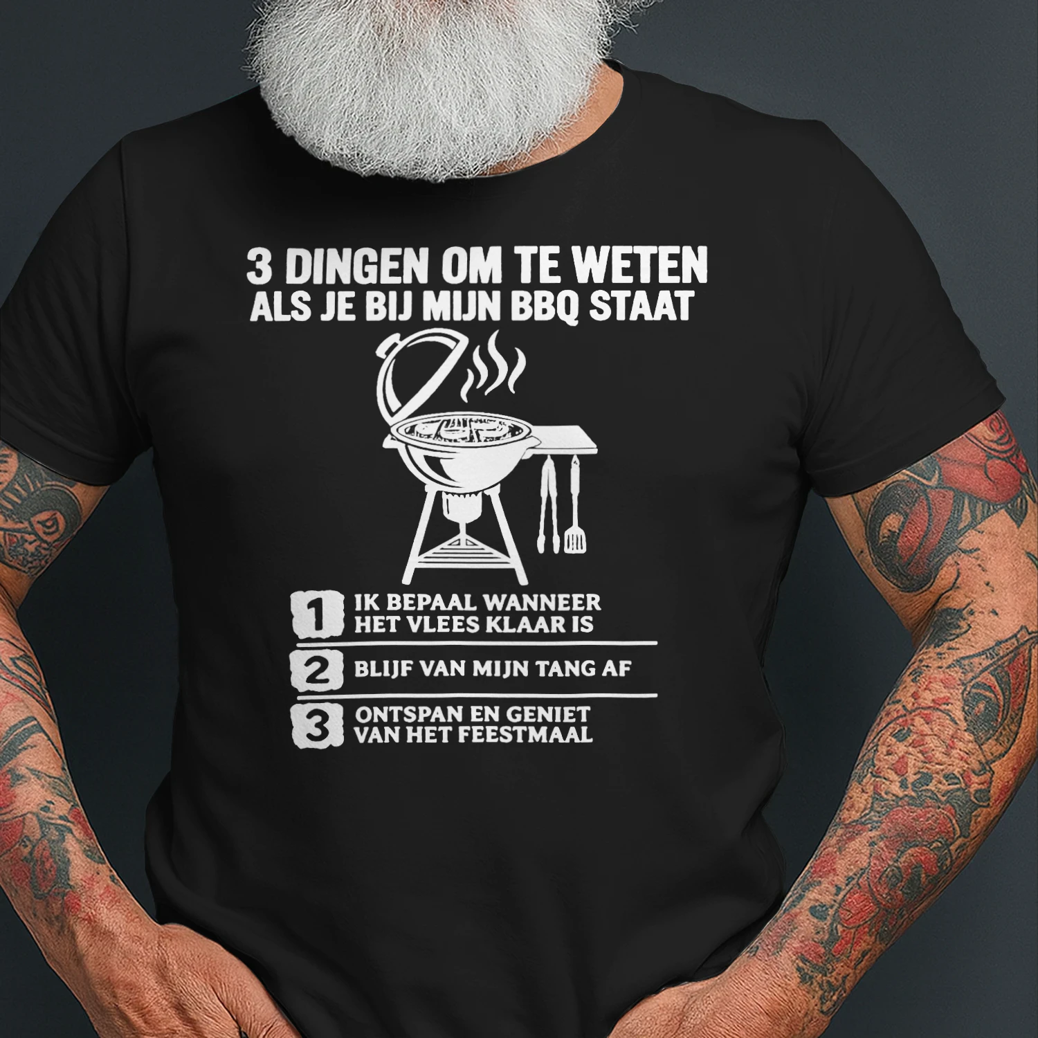 Grappig cadeau voor de barbecue-meester