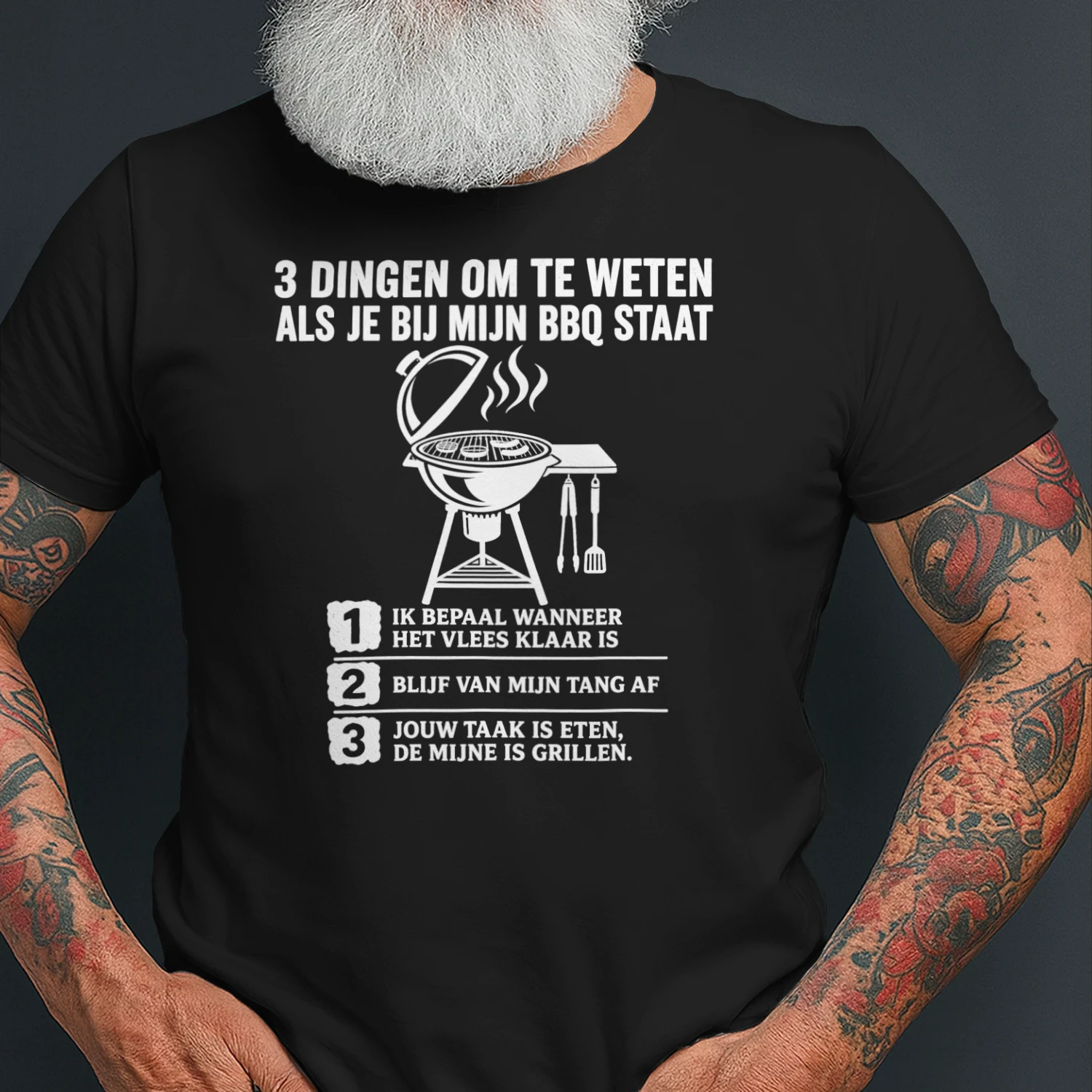 Grappig cadeau voor de barbecue-meester