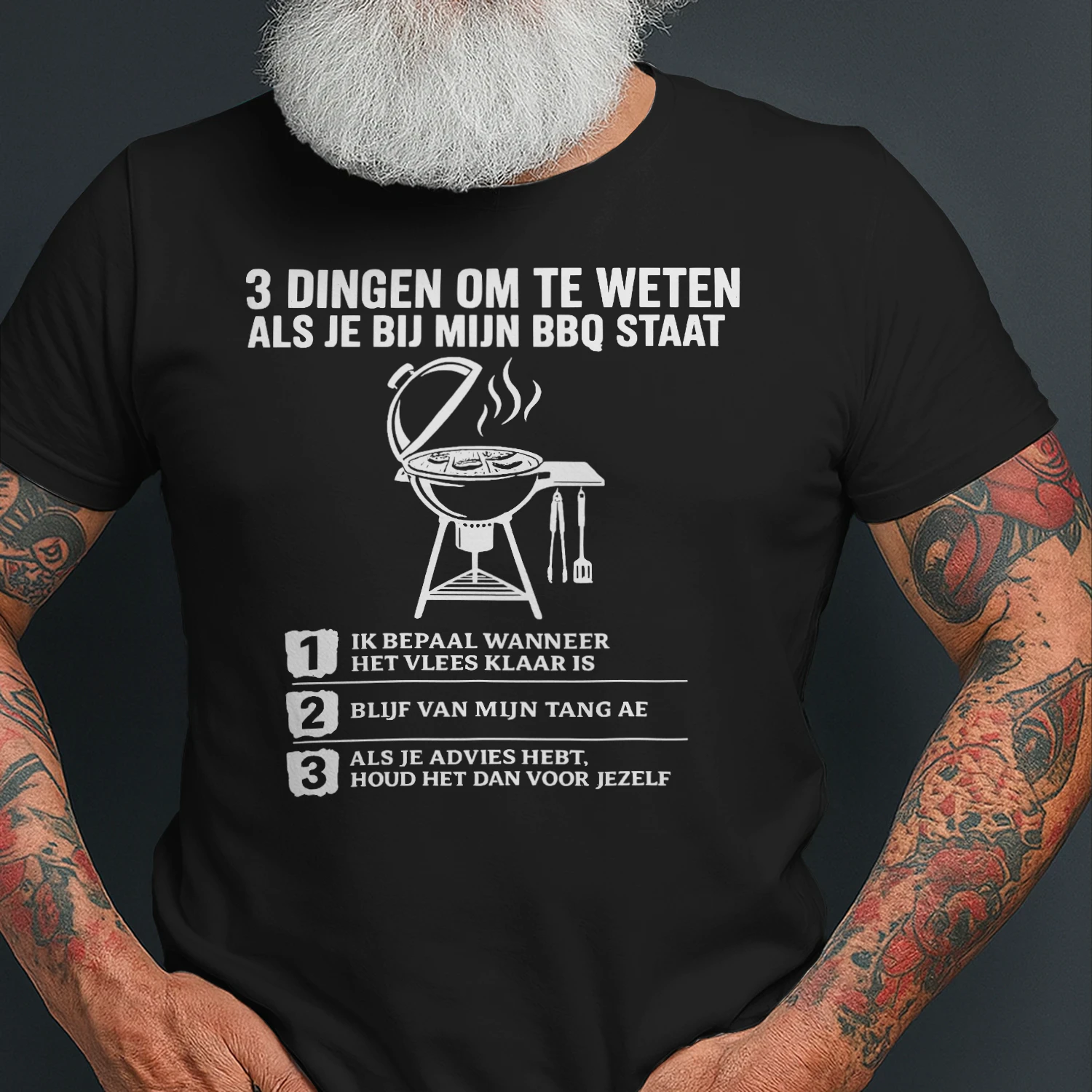Grappig cadeau voor de barbecue-meester