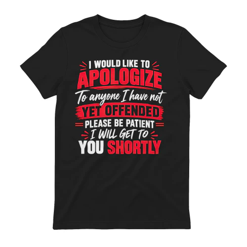 I Would Like to Apologize