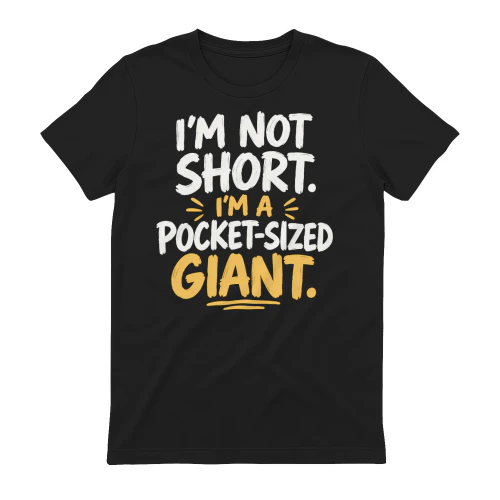 I’m Not Short I’m A Pocket-Sized Giant