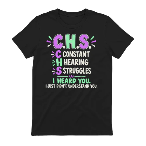 CHS I Heard You I Just Didn’t Understand You