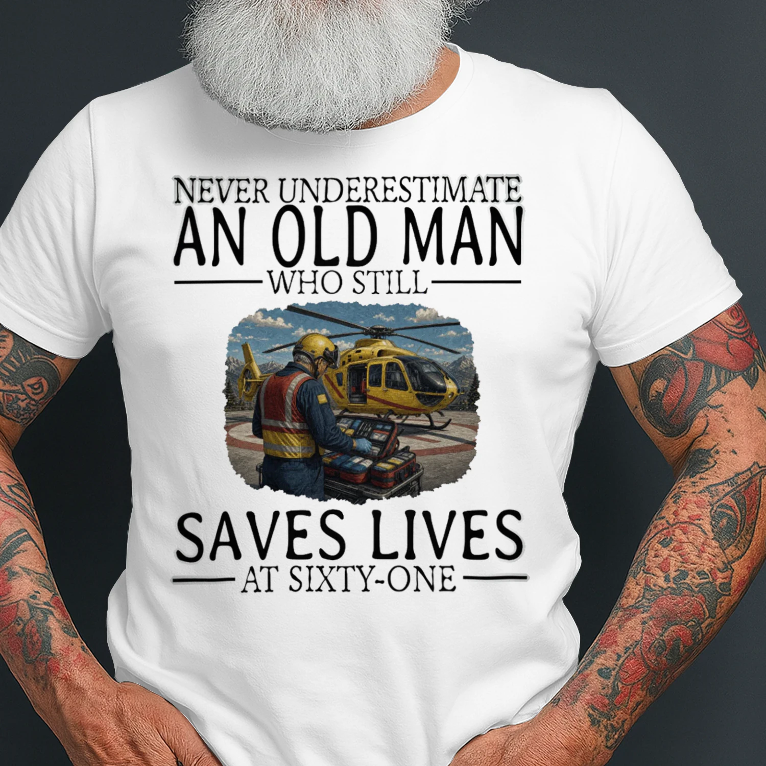 Never Underestimate An Old Man Who Still Saves Lives At Sixty One FLI0004