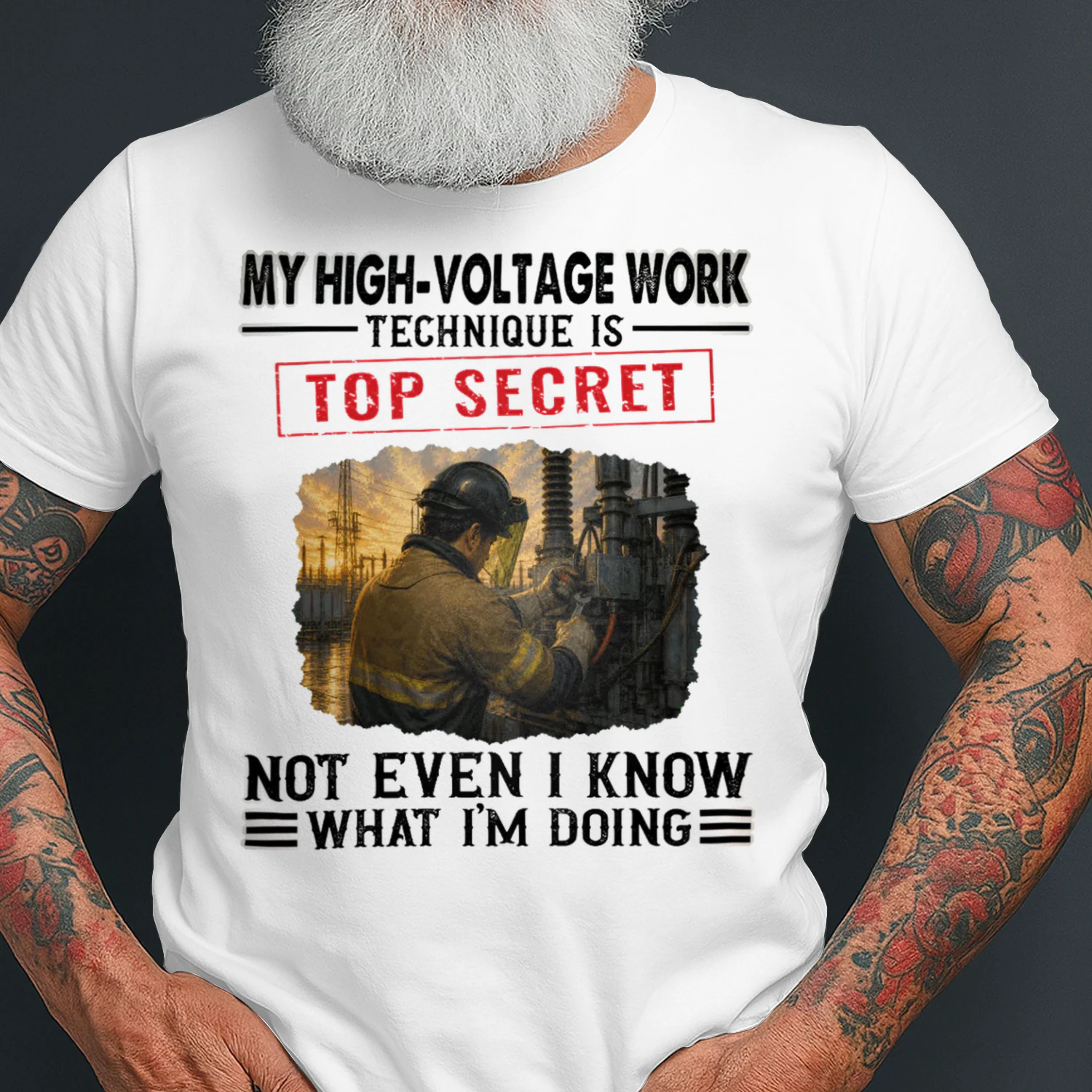 My High Voltage Work Technique Is Top Secret HIG0003