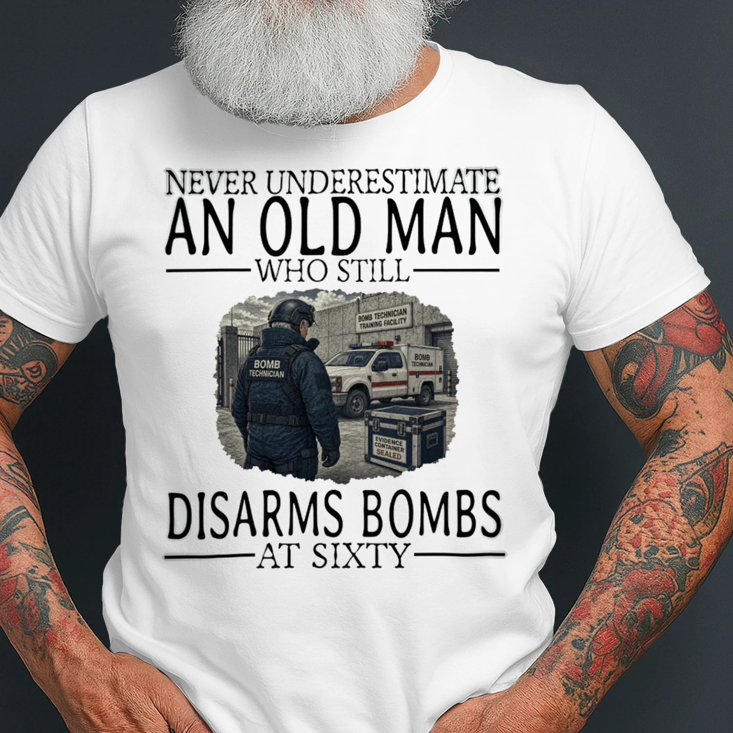 Never Underestimate An Old Man Who Still Disarms Bombs At Sixty BOM0004